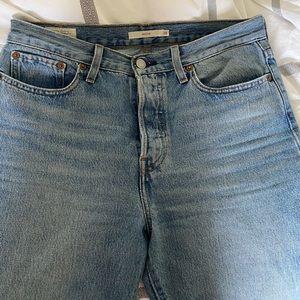 Levi’s Wedgie Straight Jeans Medium Wash